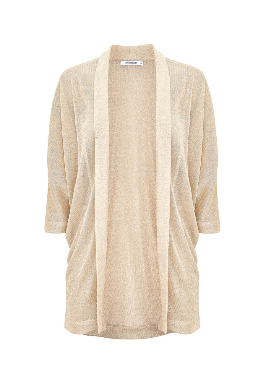 CHAQUETA YUDO LUREX ORO