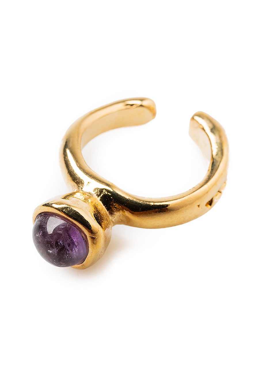 ANILLO AJUSTABLE BAÑO ORO...