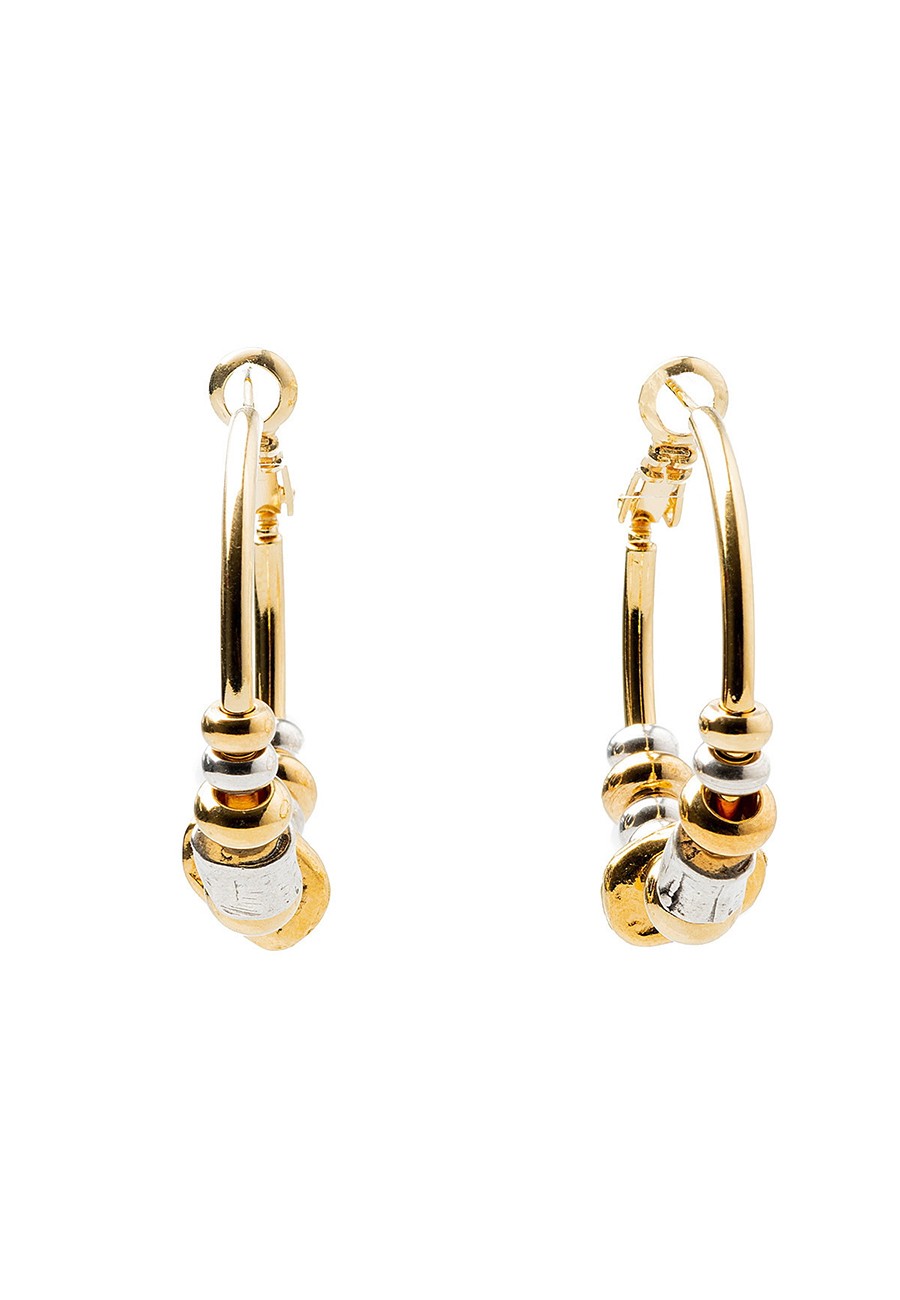 PENDIENTES BAÑO ORO