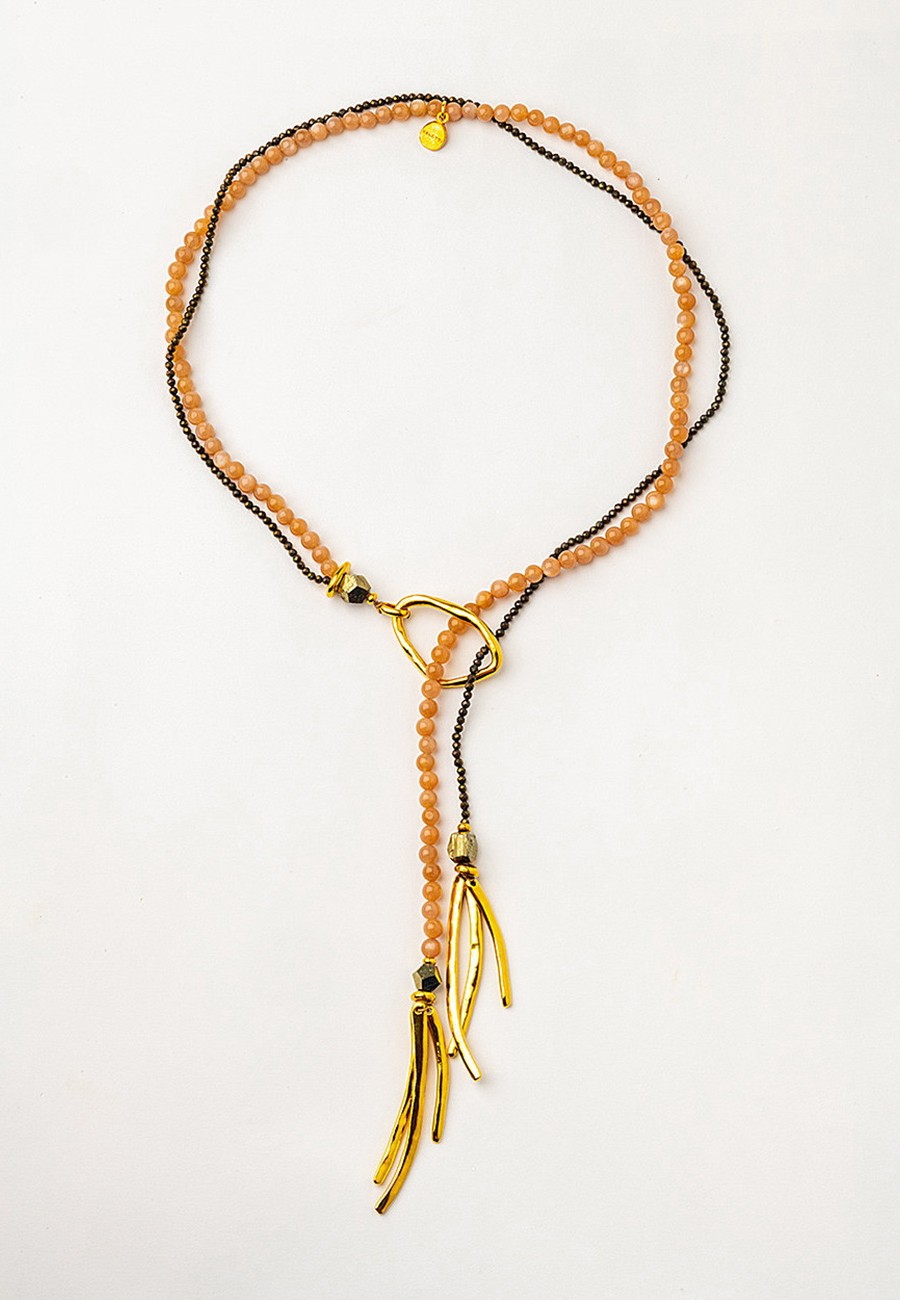 COLLAR CORBATERO DE PIEDRA...