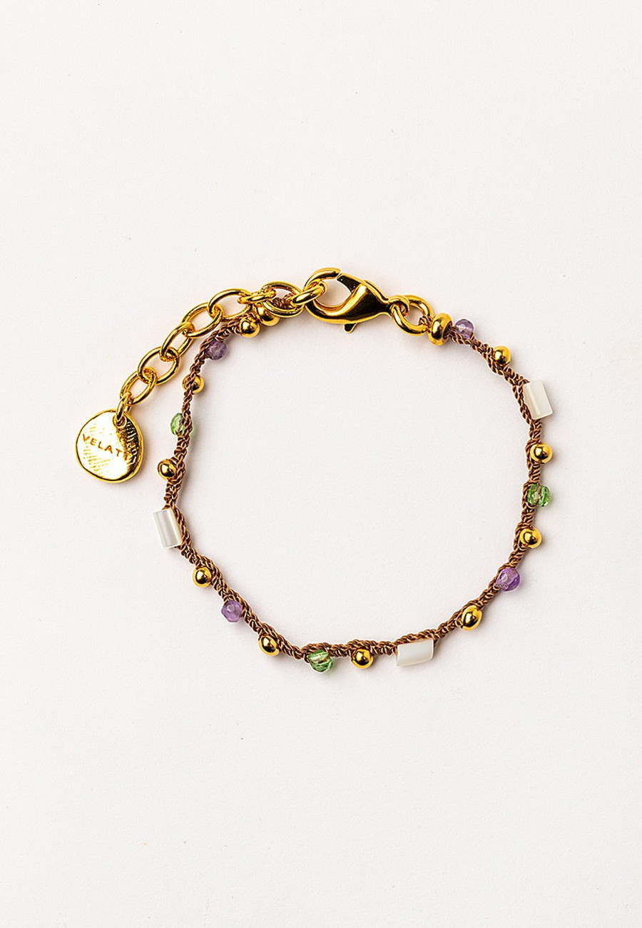 PULSERA TRENZADA A MANO CON...