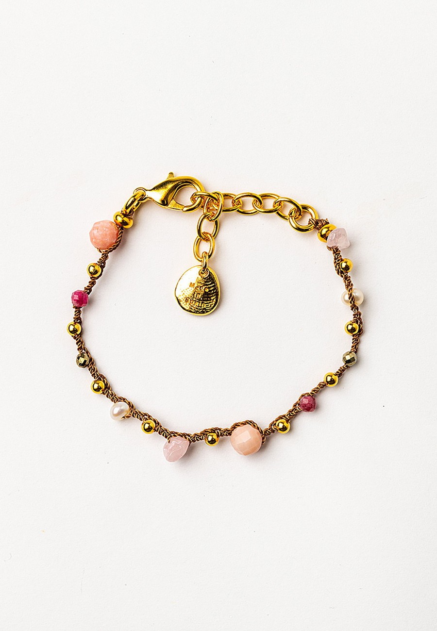 PULSERA TRENZADA A MANO CON...