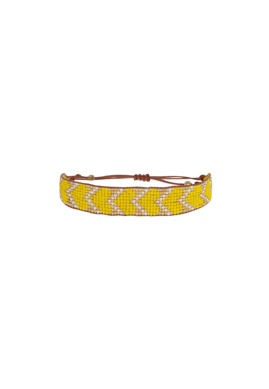 PULSERA ZIG ZAG EN COLOR