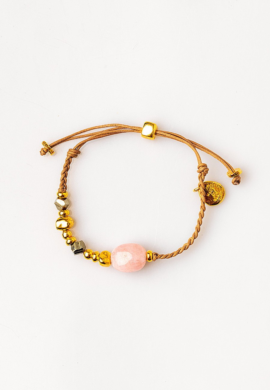 PULSERA TRENZADA A MANO CON...