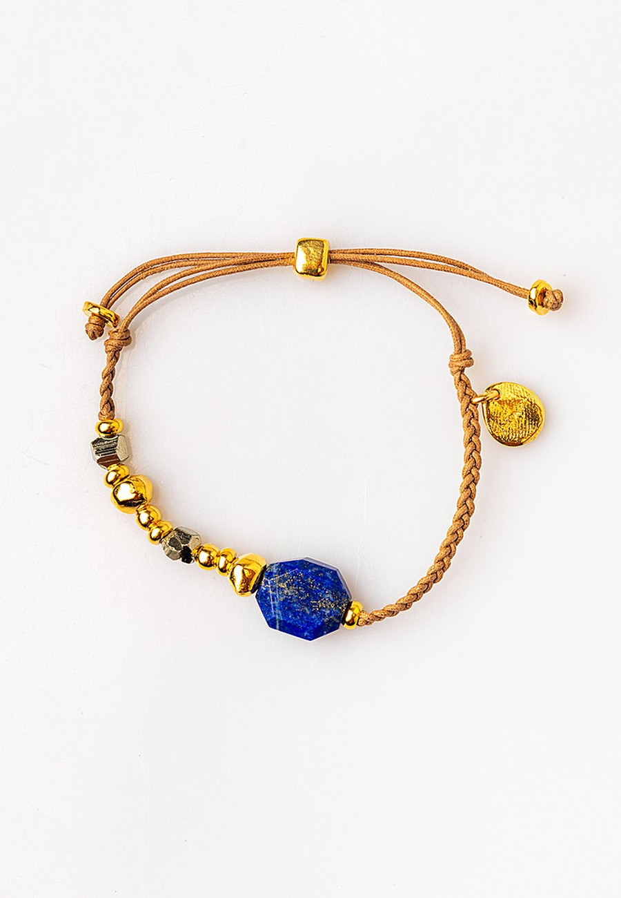 PULSERA TRENZADA A MANO CON...