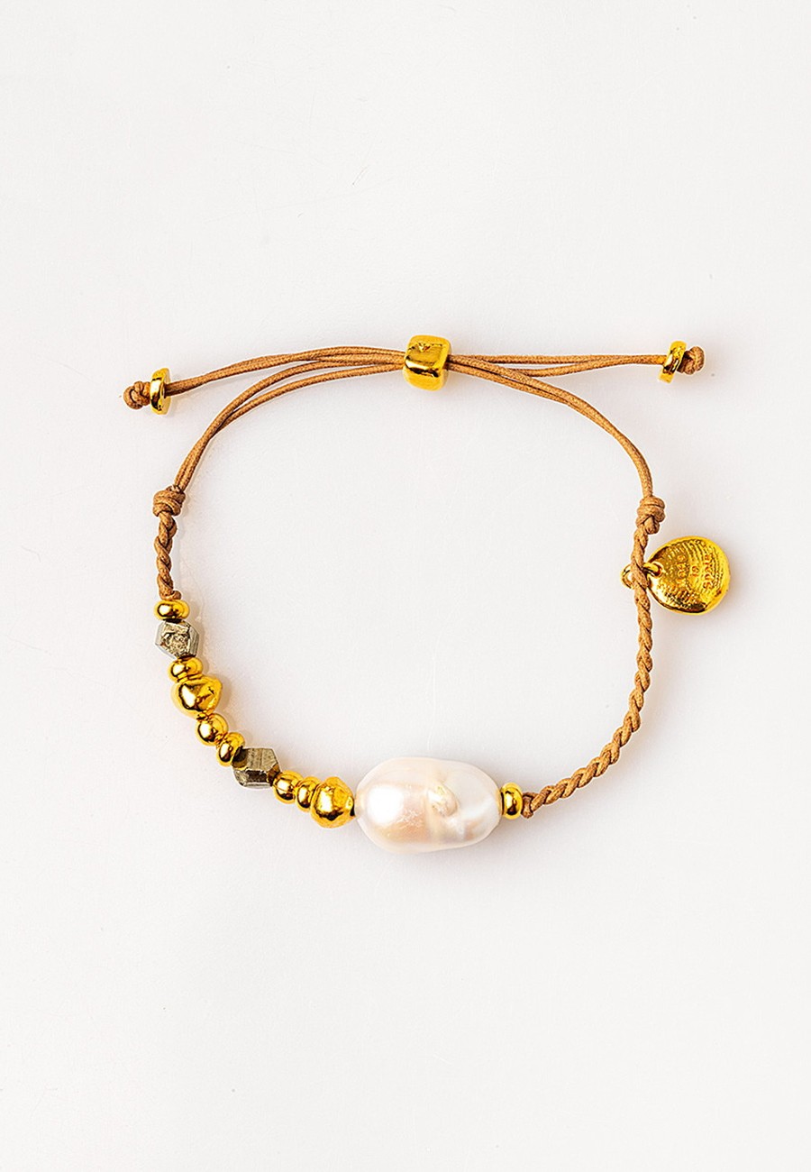 PULSERA TRENZADA A MANO CON...