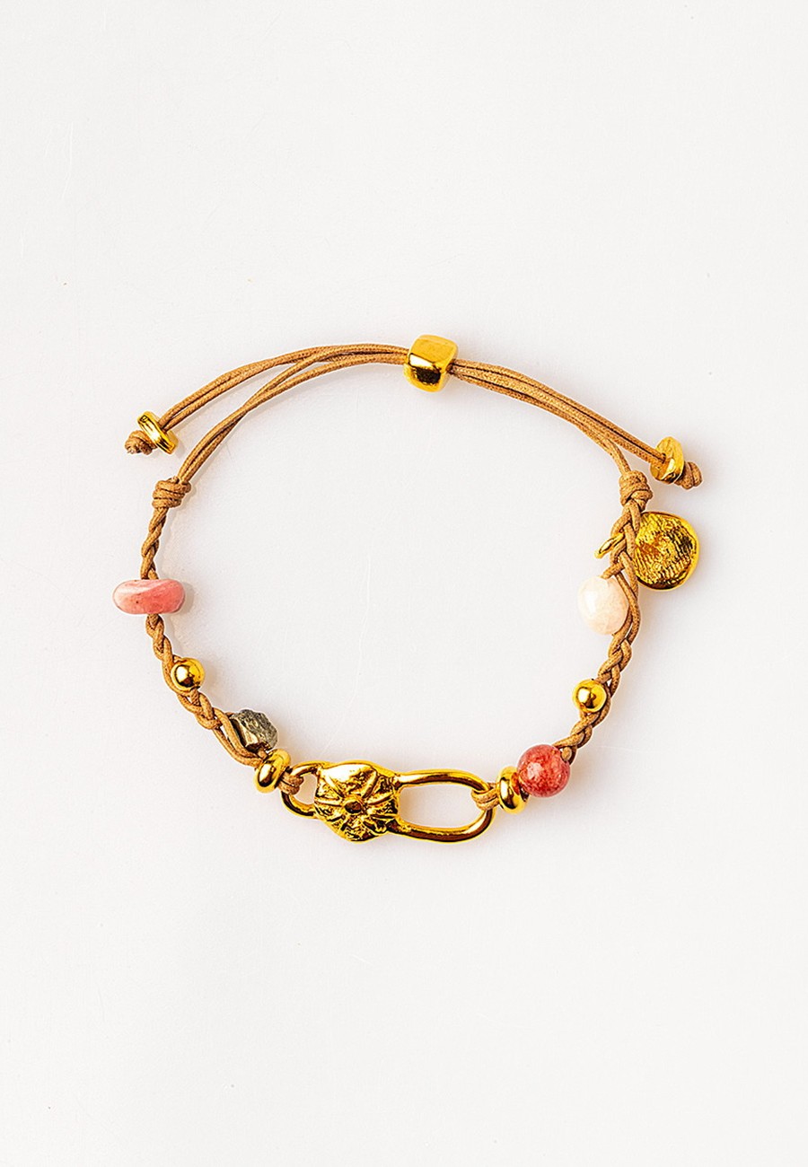 PULSERA TRENZADA A MANO CON...