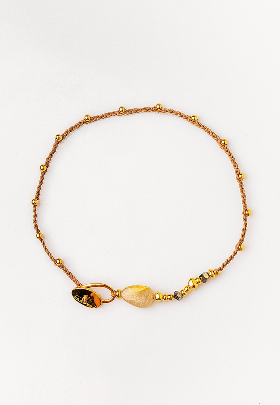 COLLAR CORTO TRENZADO A...