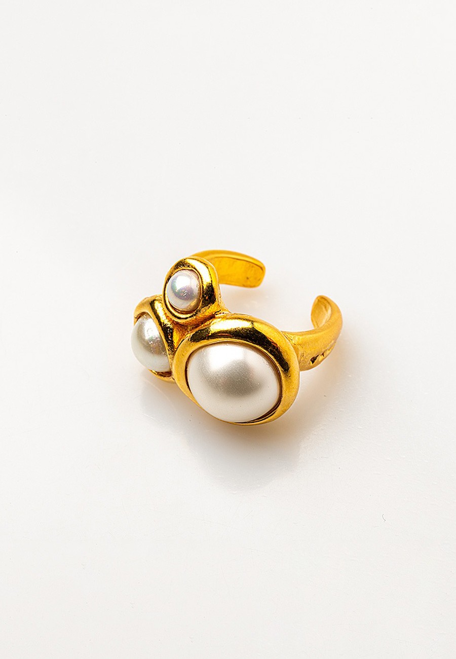 ANILLO AJUSTABLE BAÑO ORO...