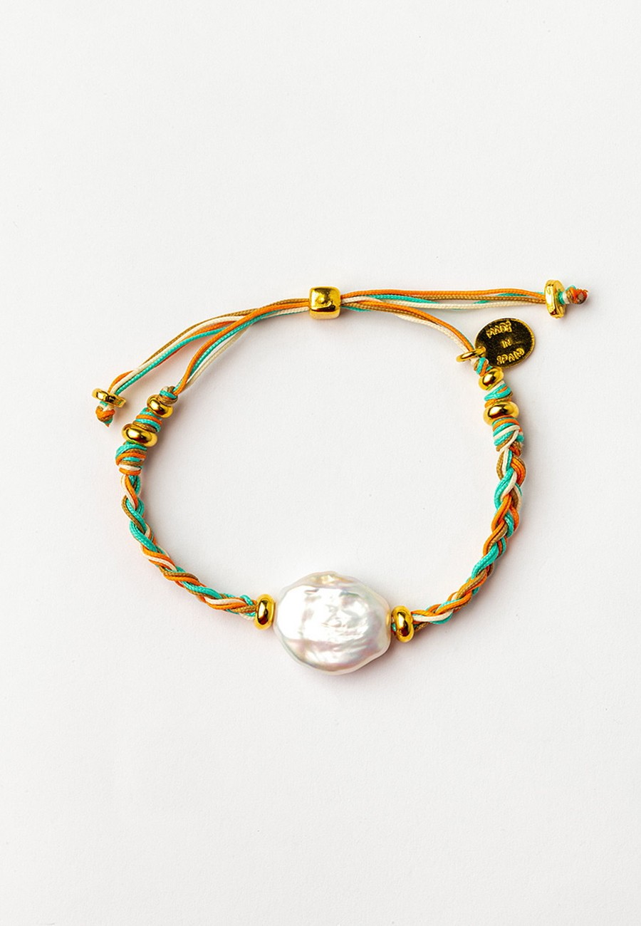 PULSERA TRENZADA A MANO CON...