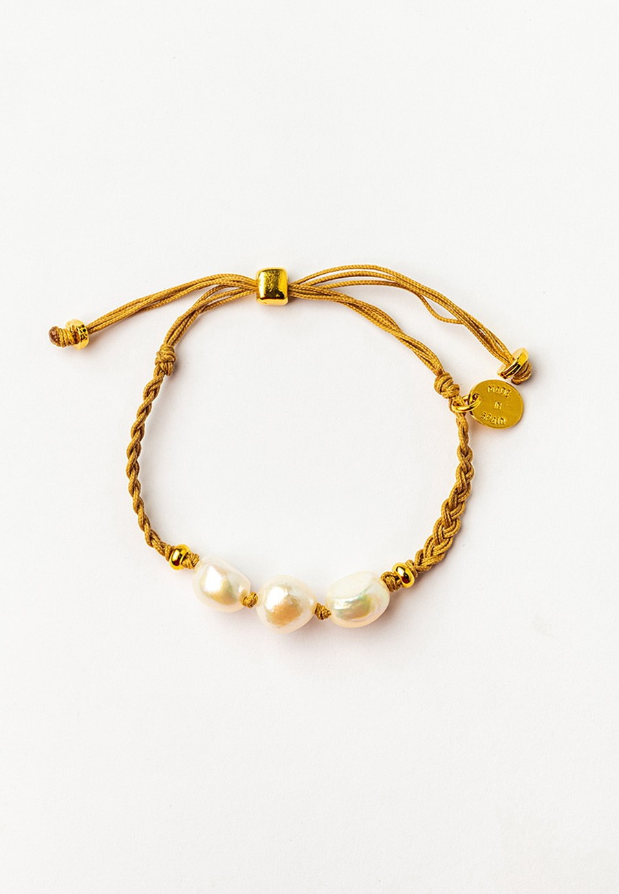PULSERA TRENZADA A MANO CON...