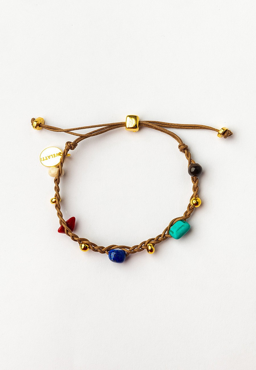 PULSERA TRENZADA A MANO CON...