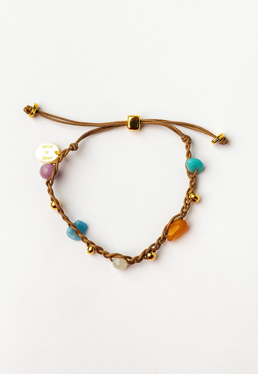 PULSERA TRENZADA A MANO CON...