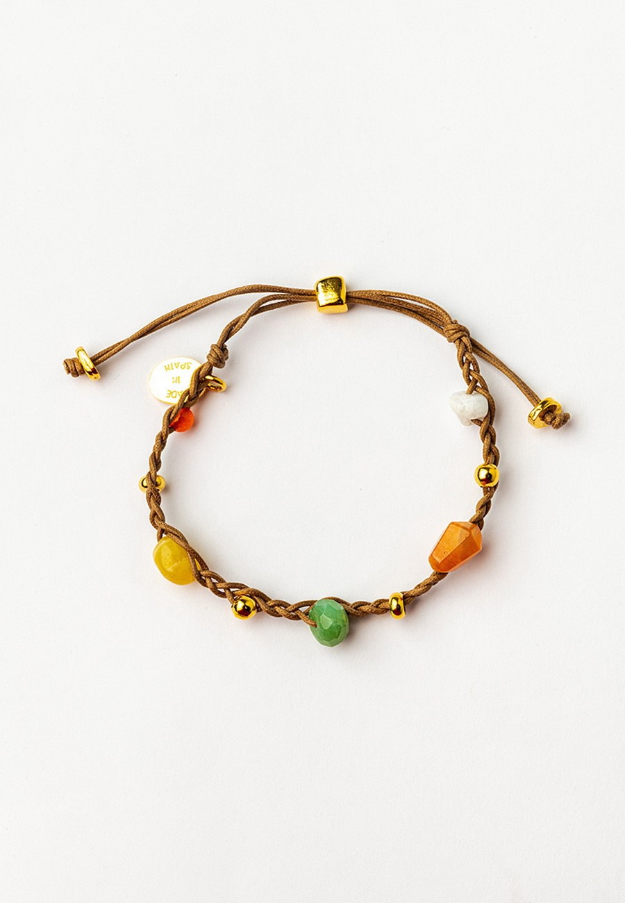 PULSERA TRENZADA A MANO CON...