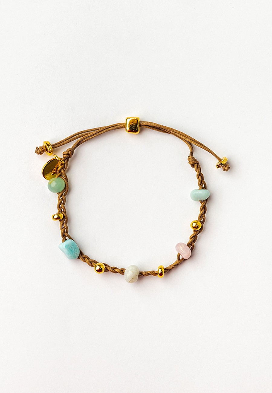 PULSERA TRENZADA A MANO CON...