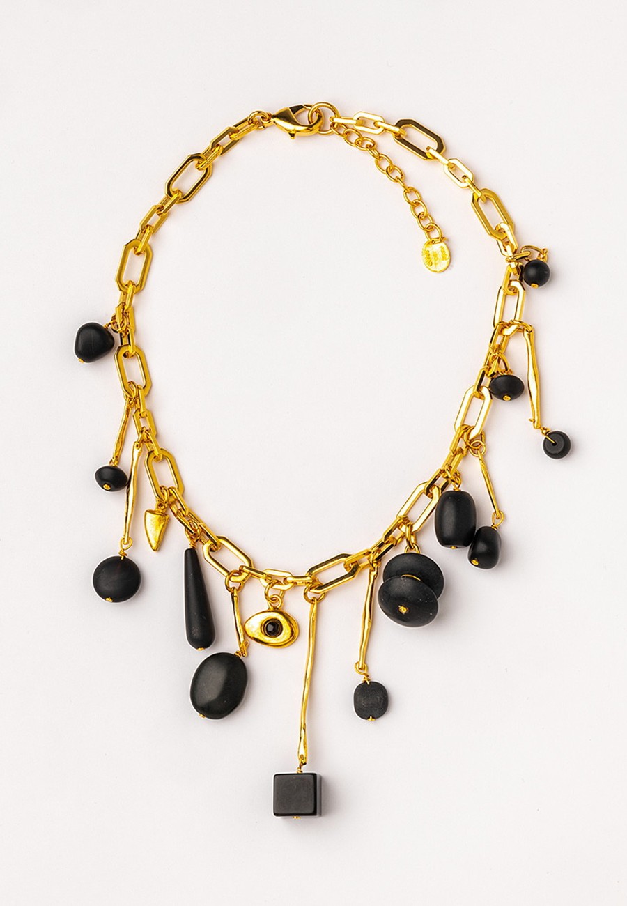 COLLAR LARGO CADENA BAÑO...