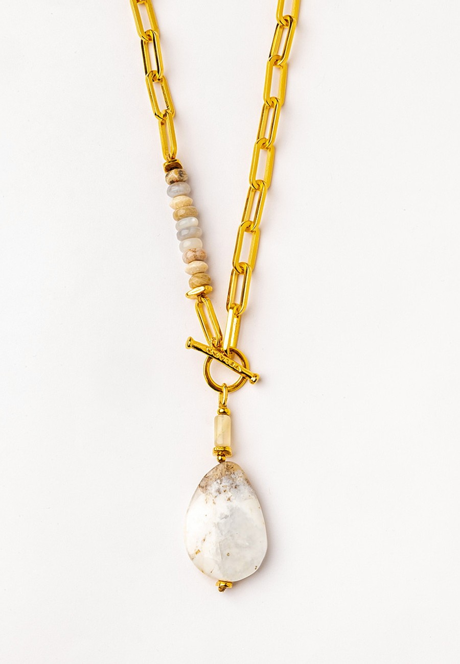 COLLAR LARGO CADENA BAÑO...