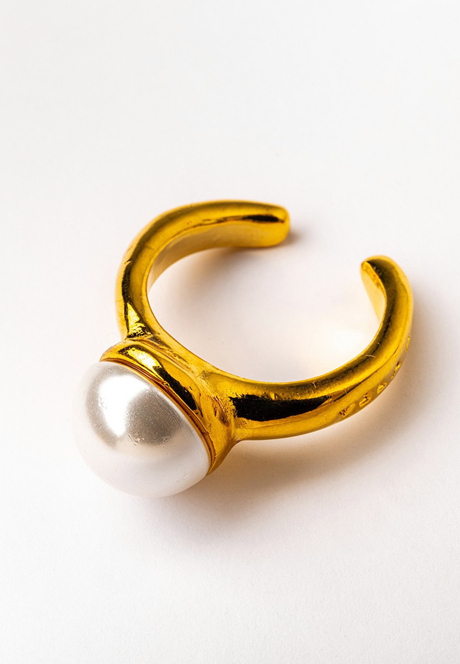 ANILLO AJUSTABLE BAÑO ORO...