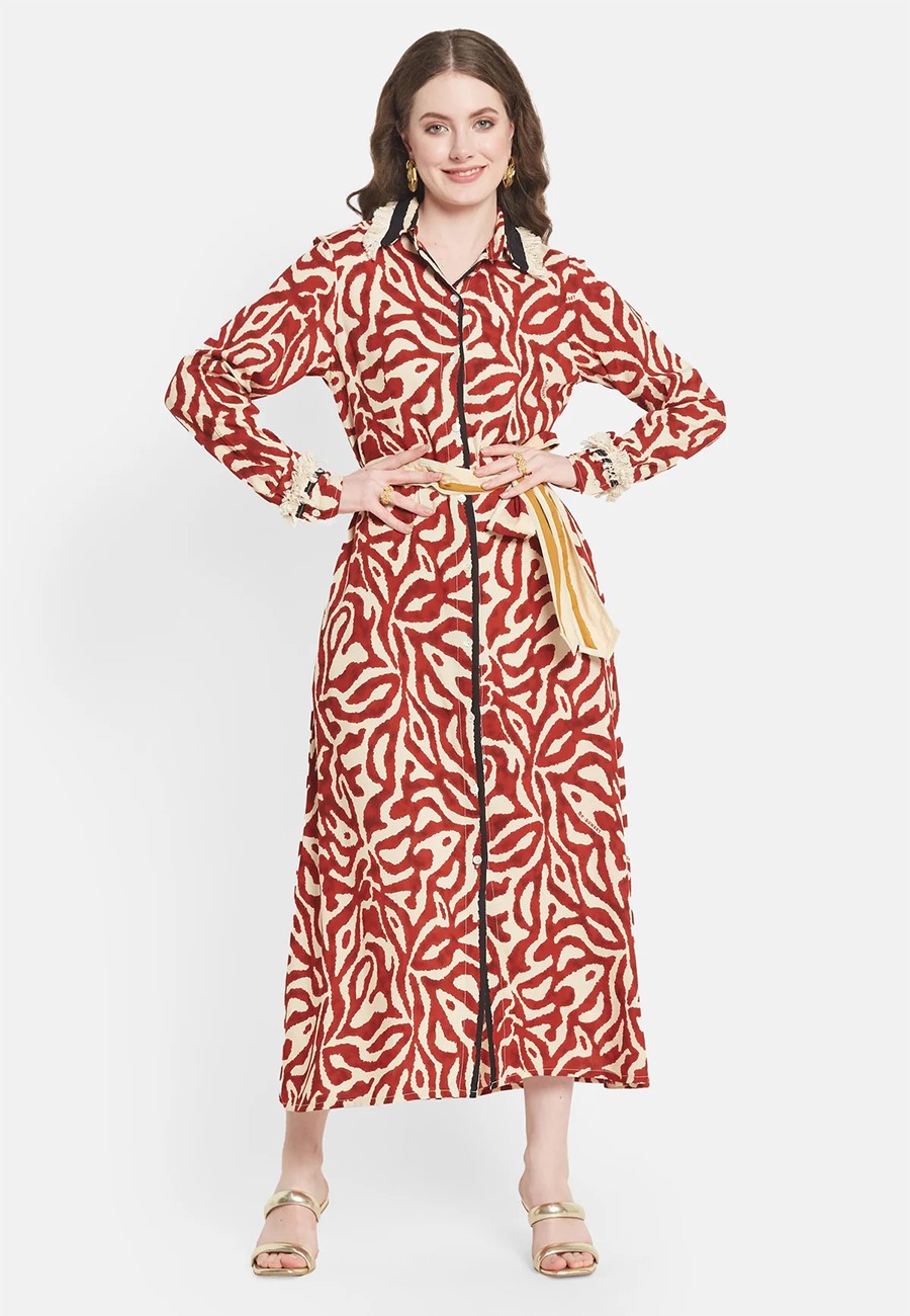 BRIO REVERIA SHIRT DRESS