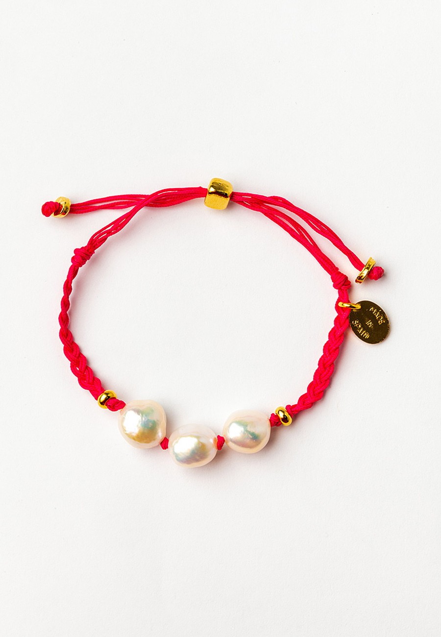 PULSERA TRENZADA A MANO CON...