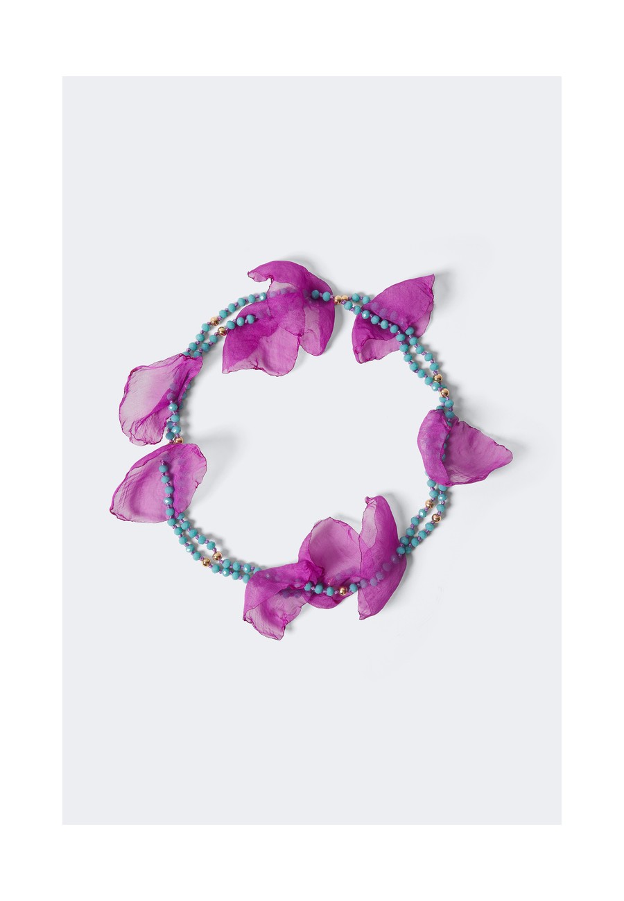 COLLAR LARGO DE GASA