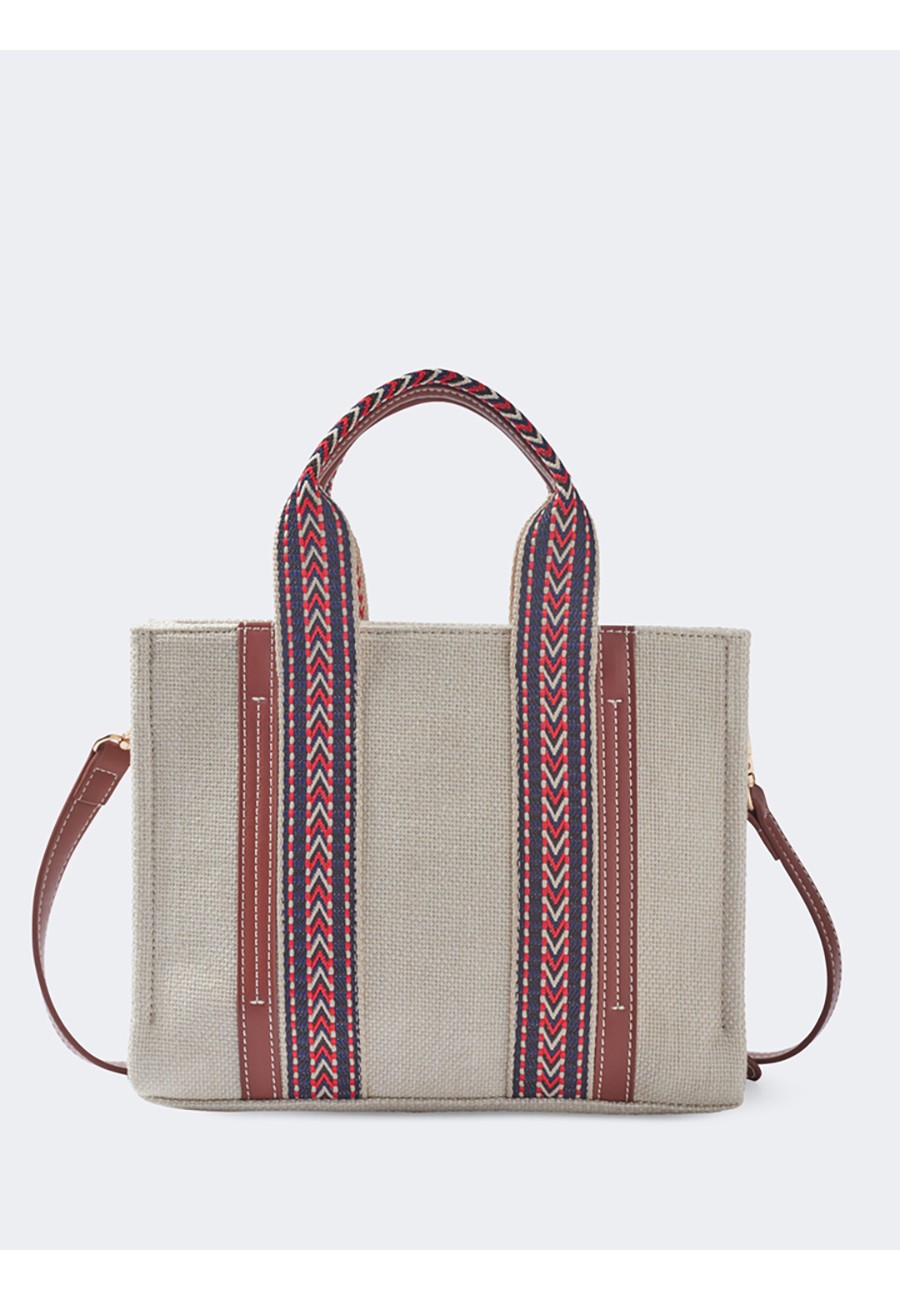 BOLSO BEIGE SHOPPER