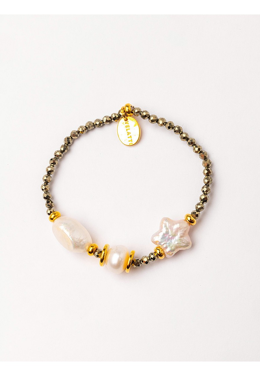 PULSERA ELÁSTICA CON PIRITA...