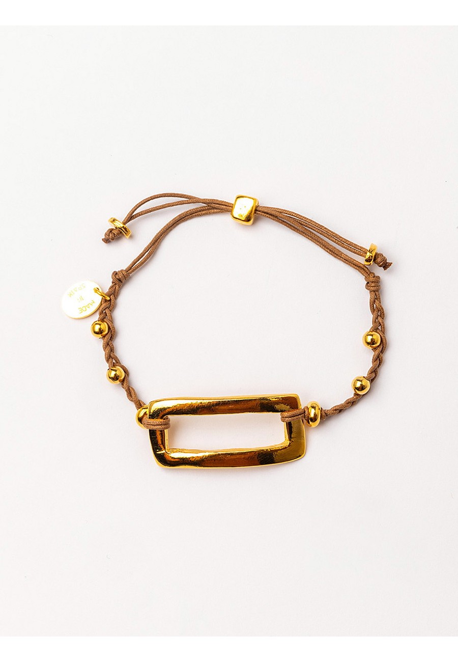 PULSERA TRENZADA A MANO CON...