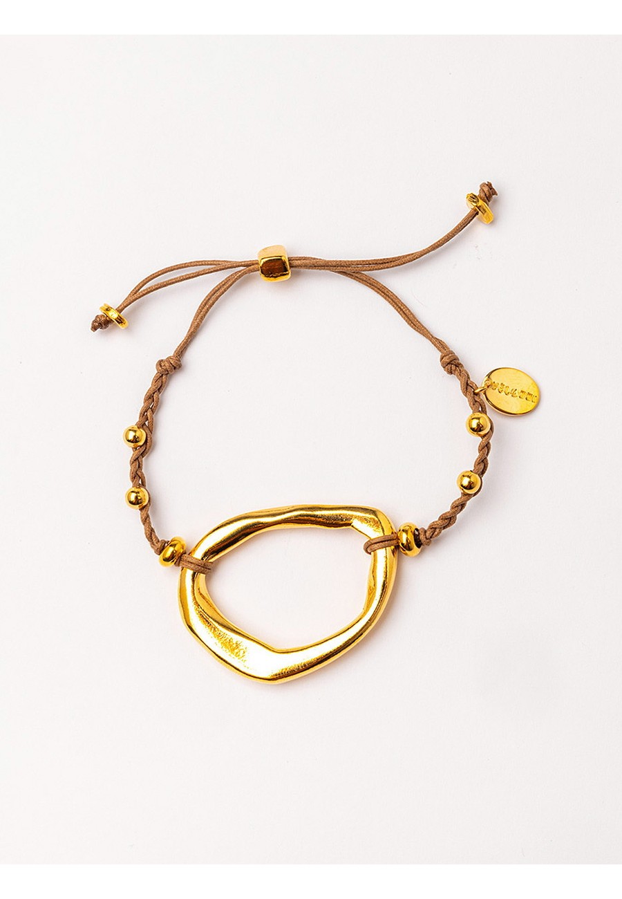 PULSERA TRENZADA A MANO CON...