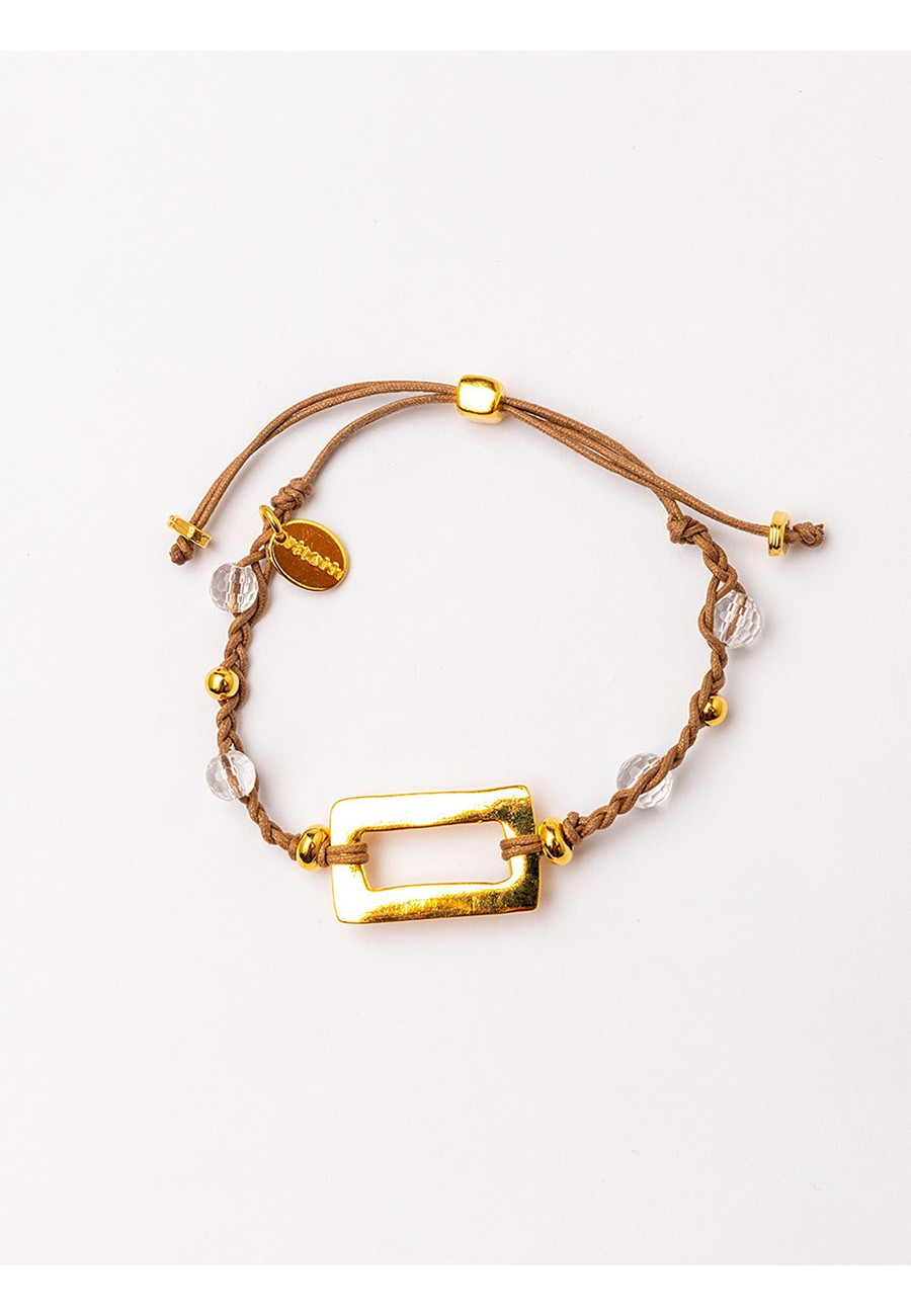 PULSERA TRENZADA A MANO CON...