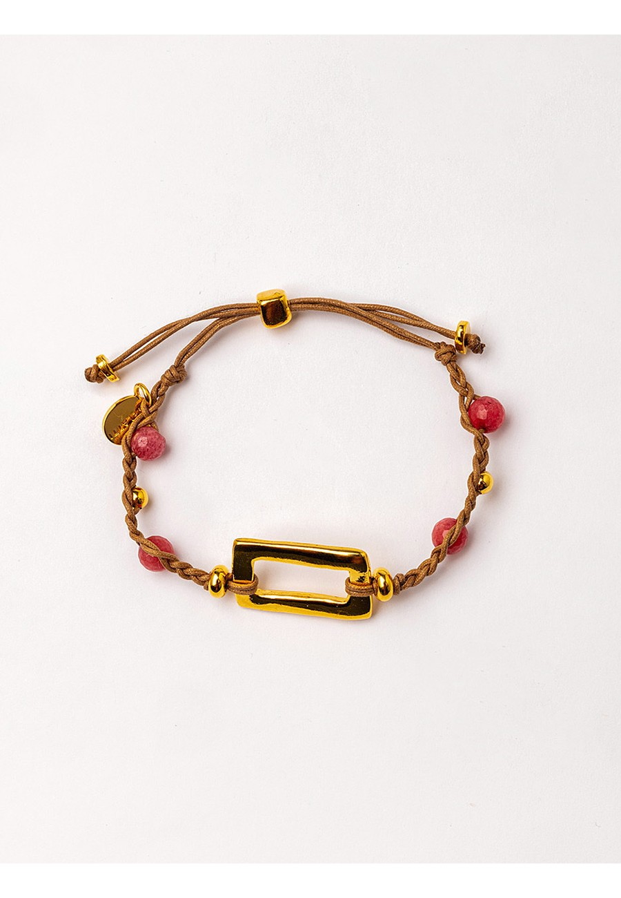 PULSERA TRENZADA A MANO CON...