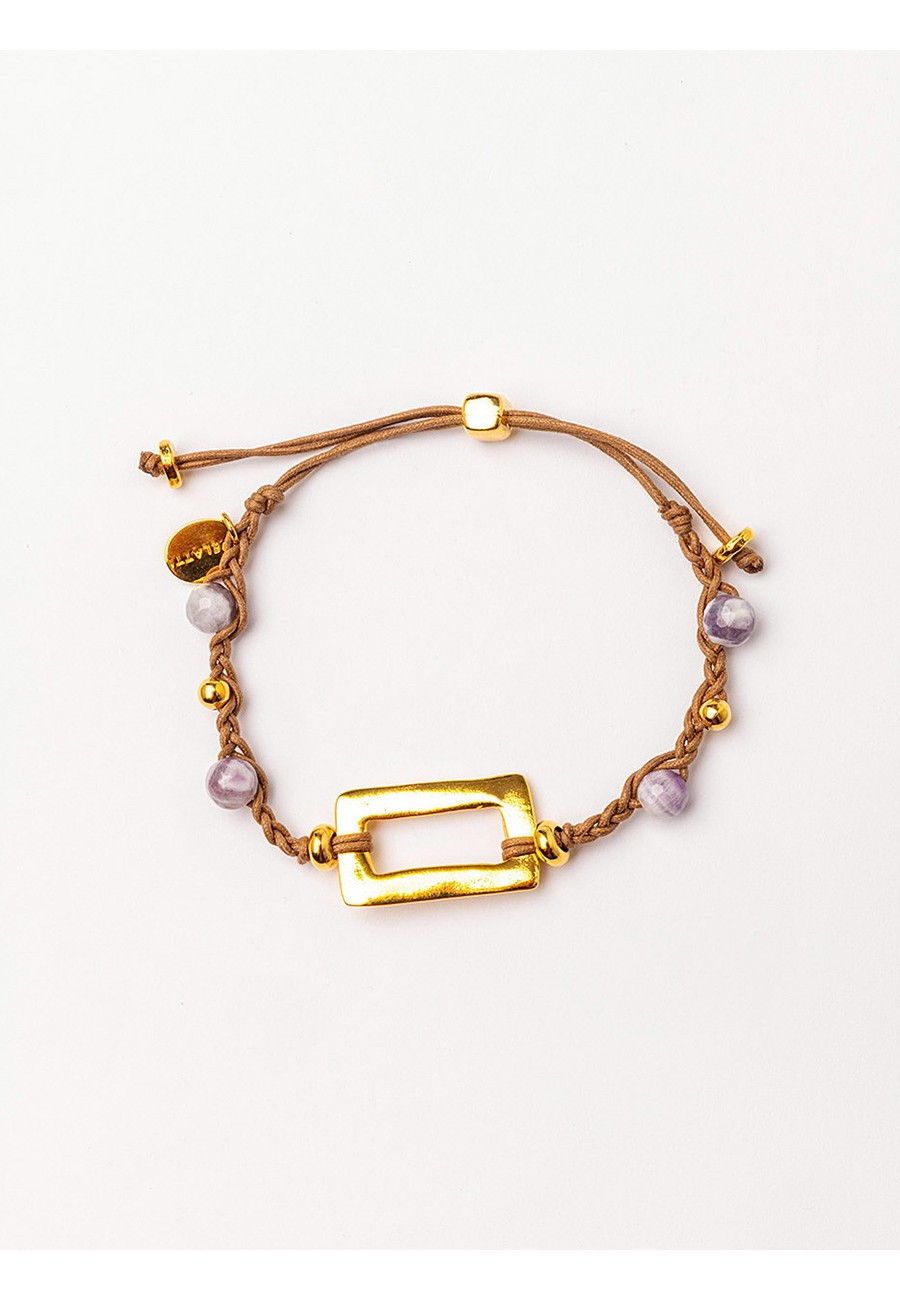 PULSERA TRENZADA A MANO CON...