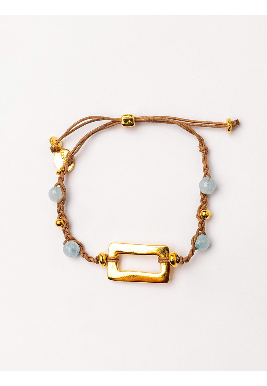 PULSERA TRENZADA A MANO CON...