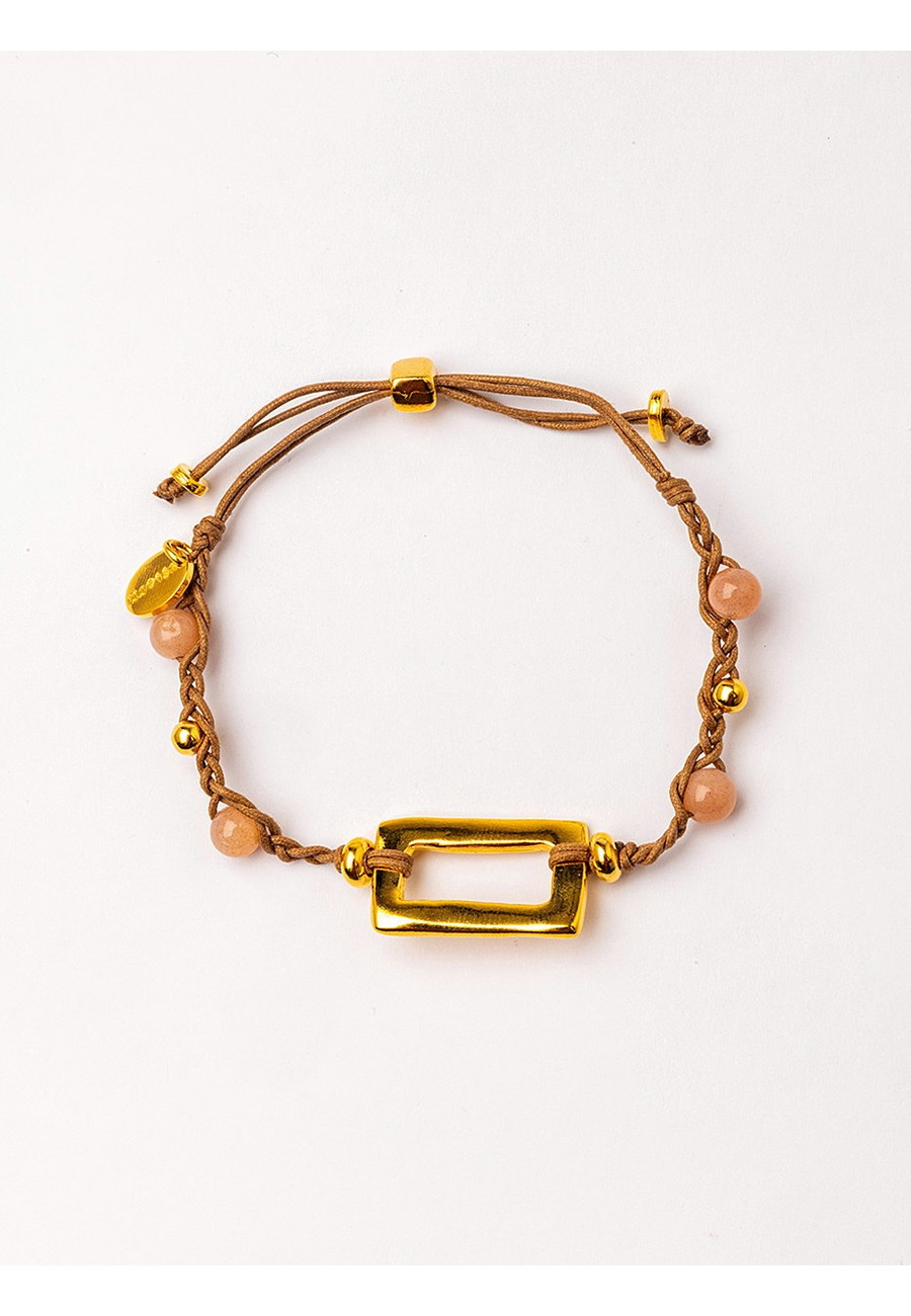 PULSERA TRENZADA A MANO CON...