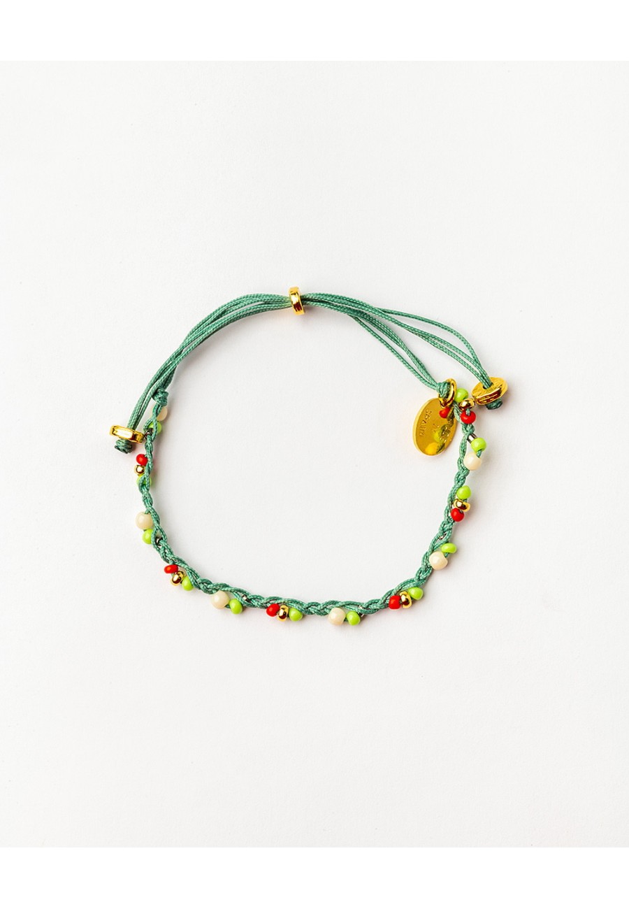PULSERA TRENZADA A MANO CON...
