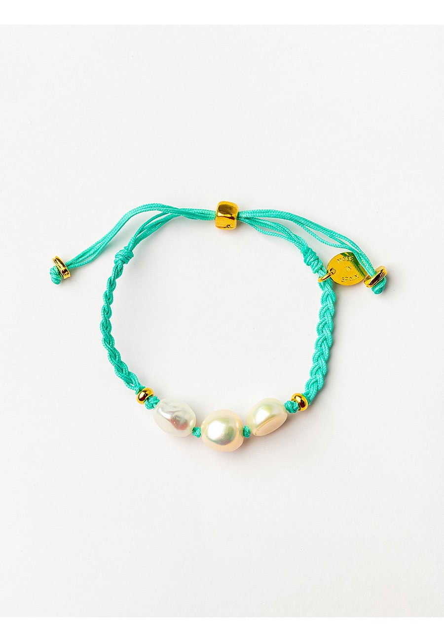 PULSERA TRENZADA A MANO CON...