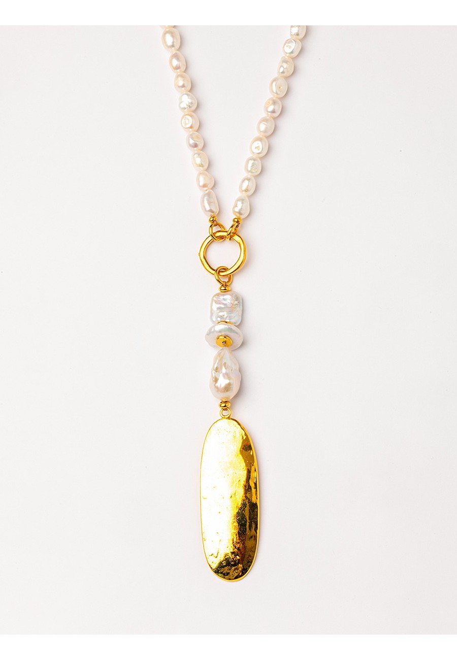 COLLAR LARGO PERLA
