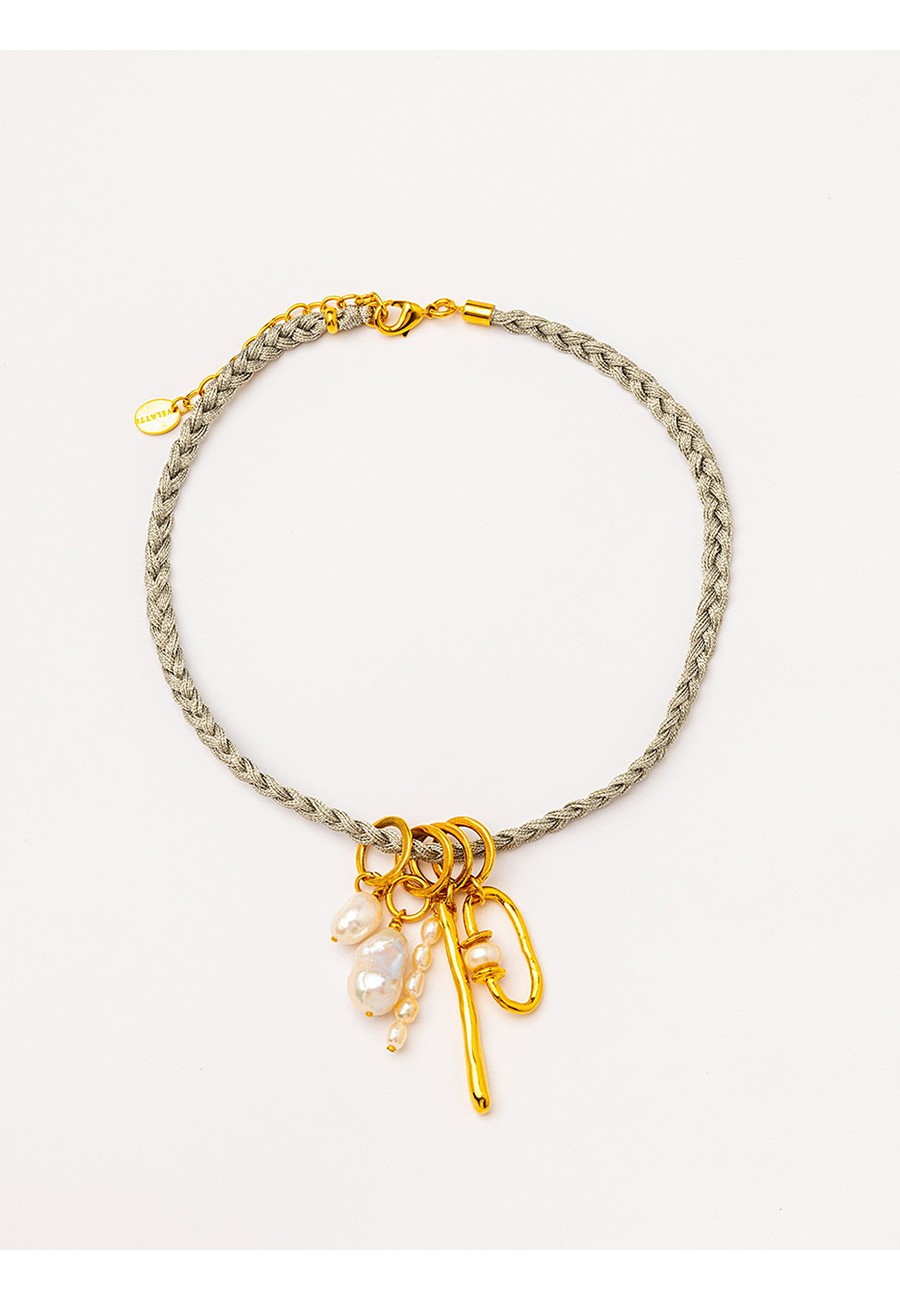 COLLAR CORTO TRENZADO A...