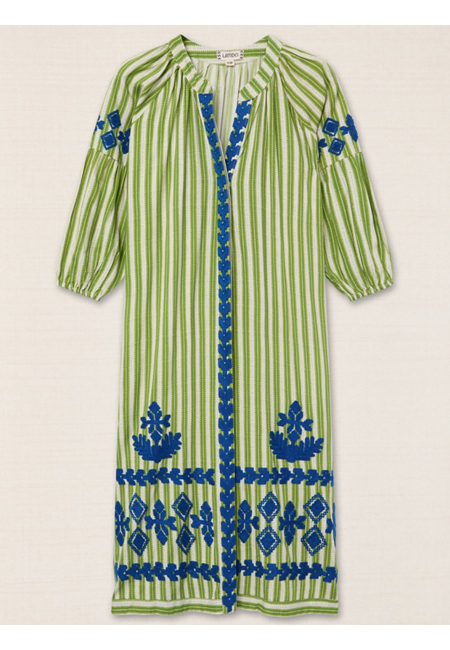 KURTA BORDADO EN LINEAS