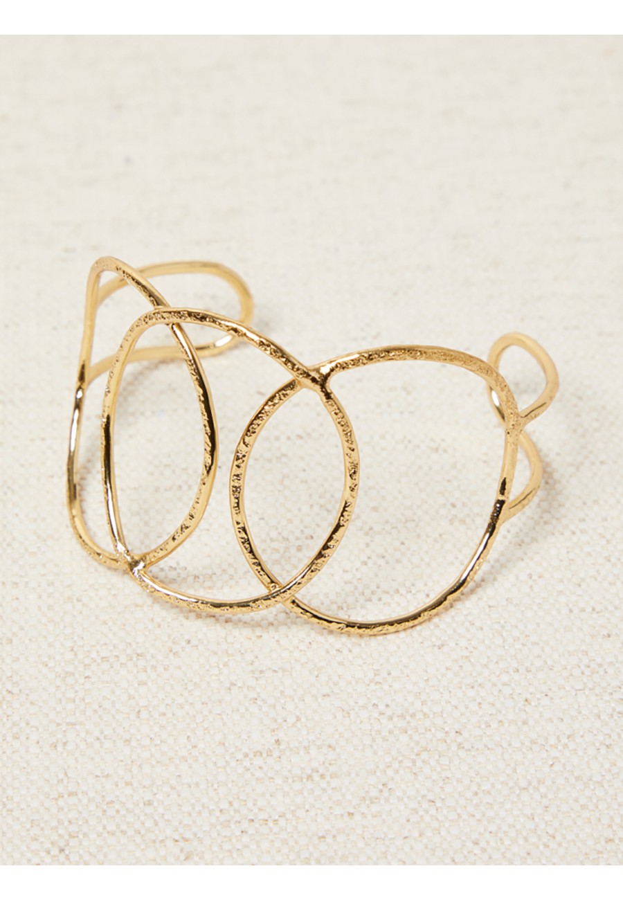 PULSERA AROS ENTRELAZADOS