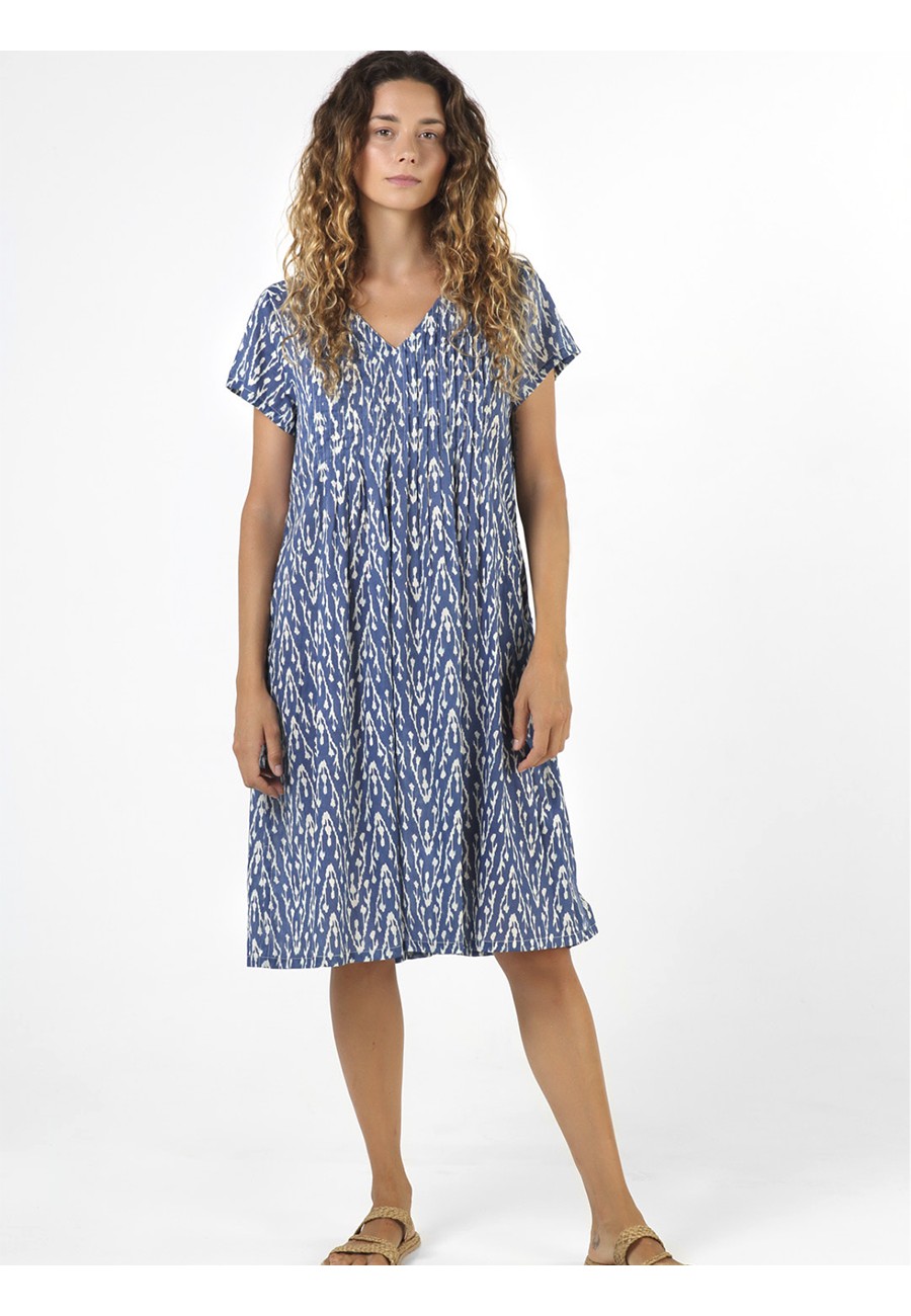 VESTIDO PLISADO HIEDRA