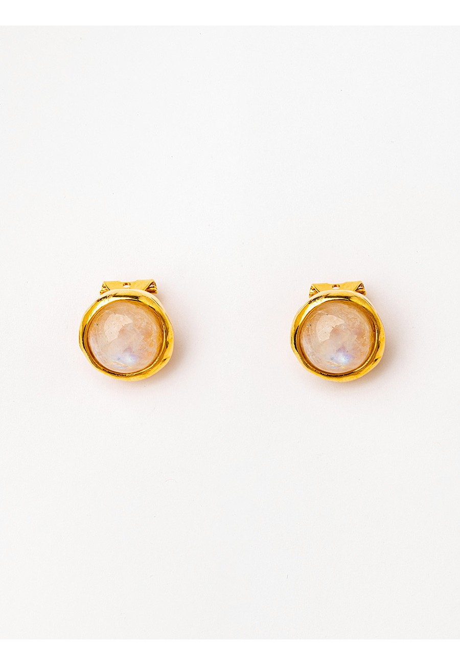 PENDIENTES CLIP BAÑO ORO...