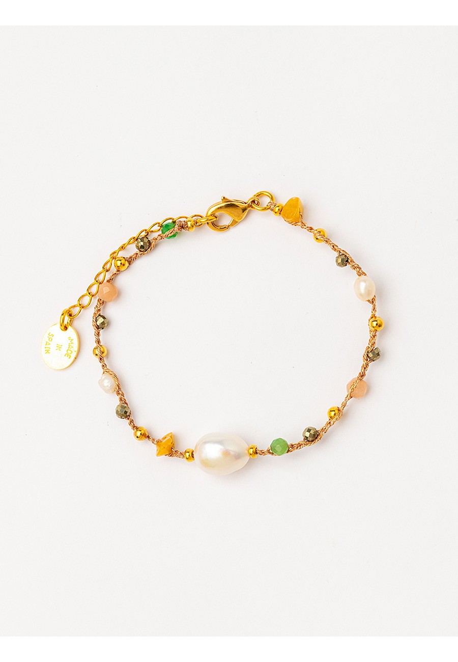 PULSERA TRENZADA A MANO...