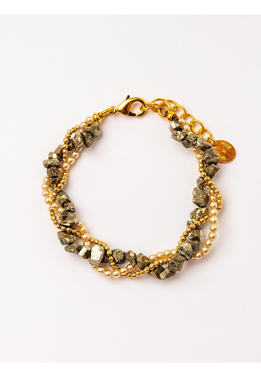 PULSERA TRENZADA A MANO CON...