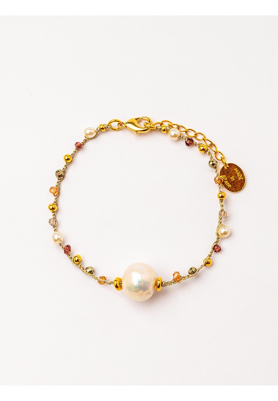 PULSERA TRENZADA A MANO CON...