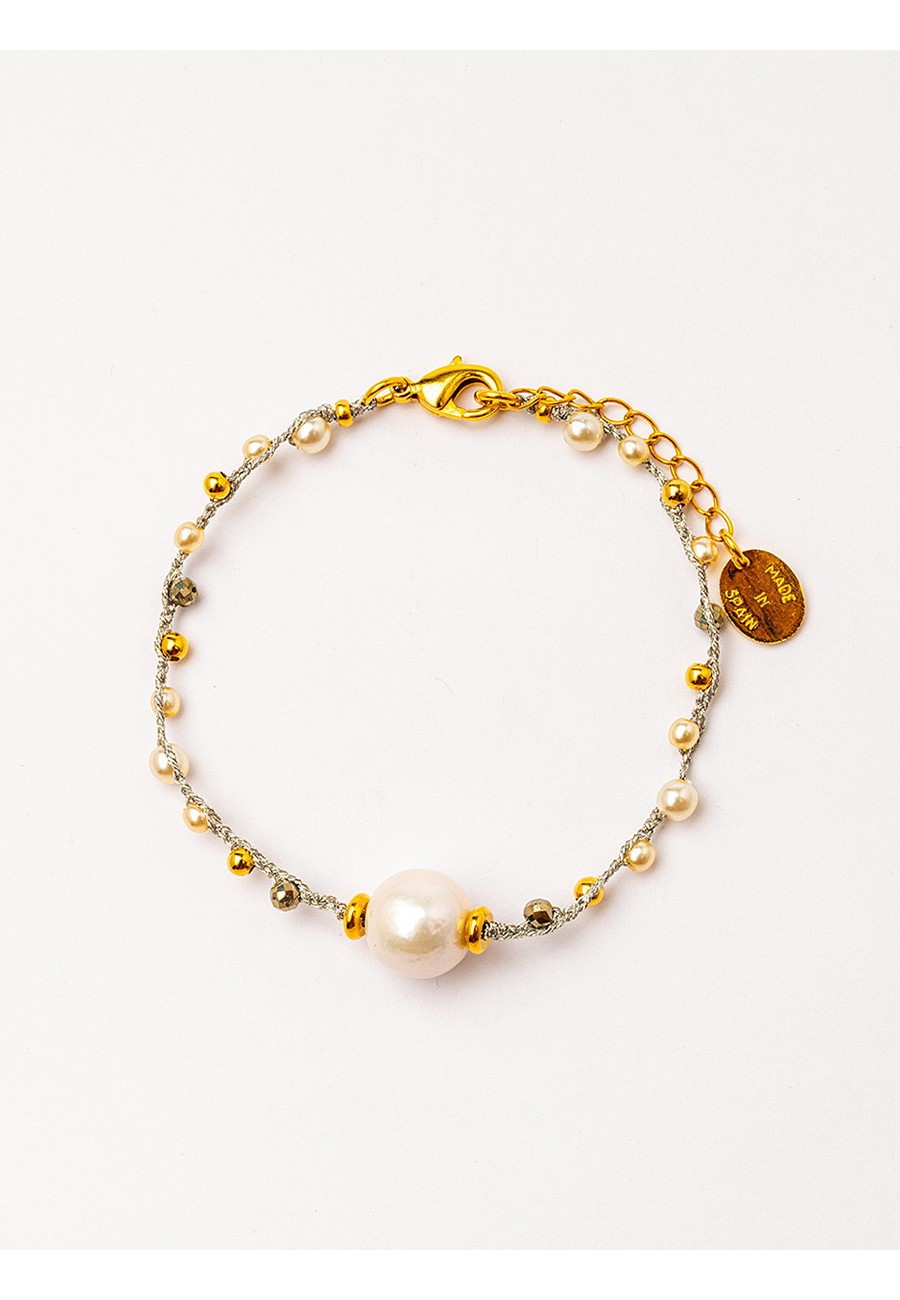 PULSERA TRENZADA A MANO CON...