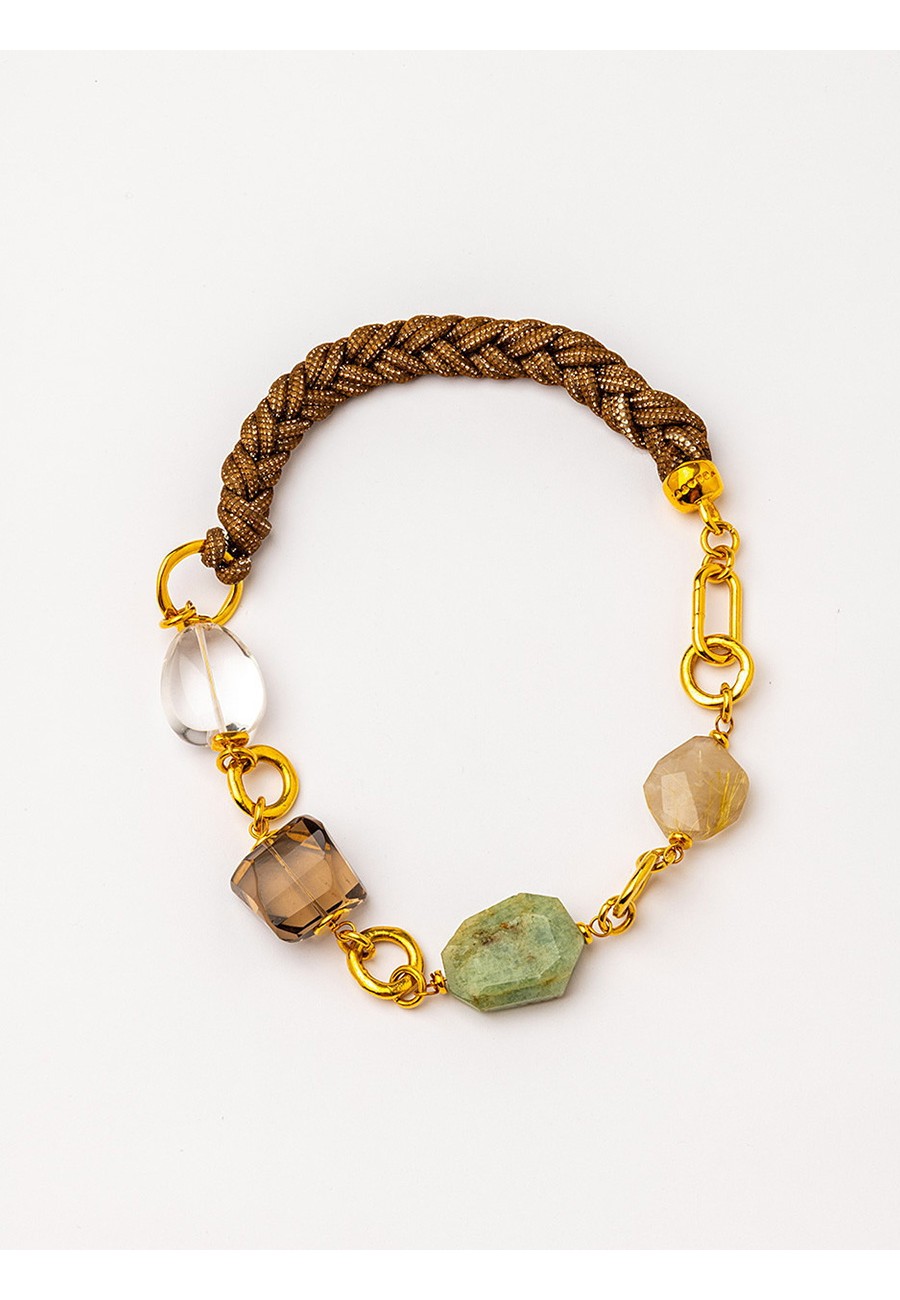 COLLAR CORTO TRENZADO A...