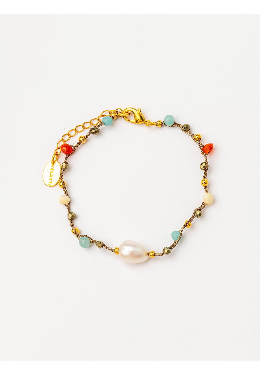 PULSERA TRENZADA A MANO CON...