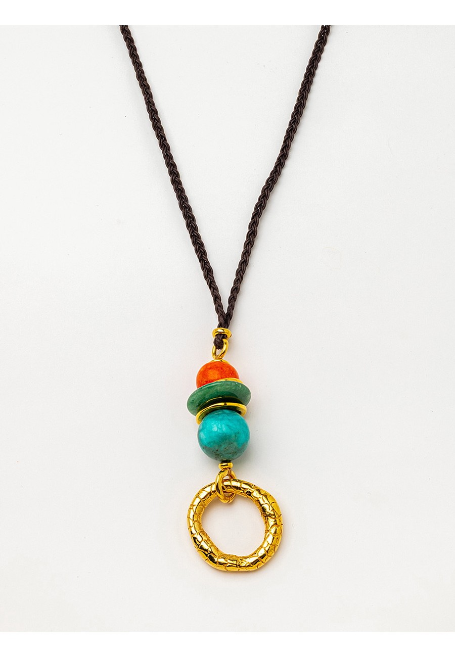 COLLAR LARGO TRENZADO A...