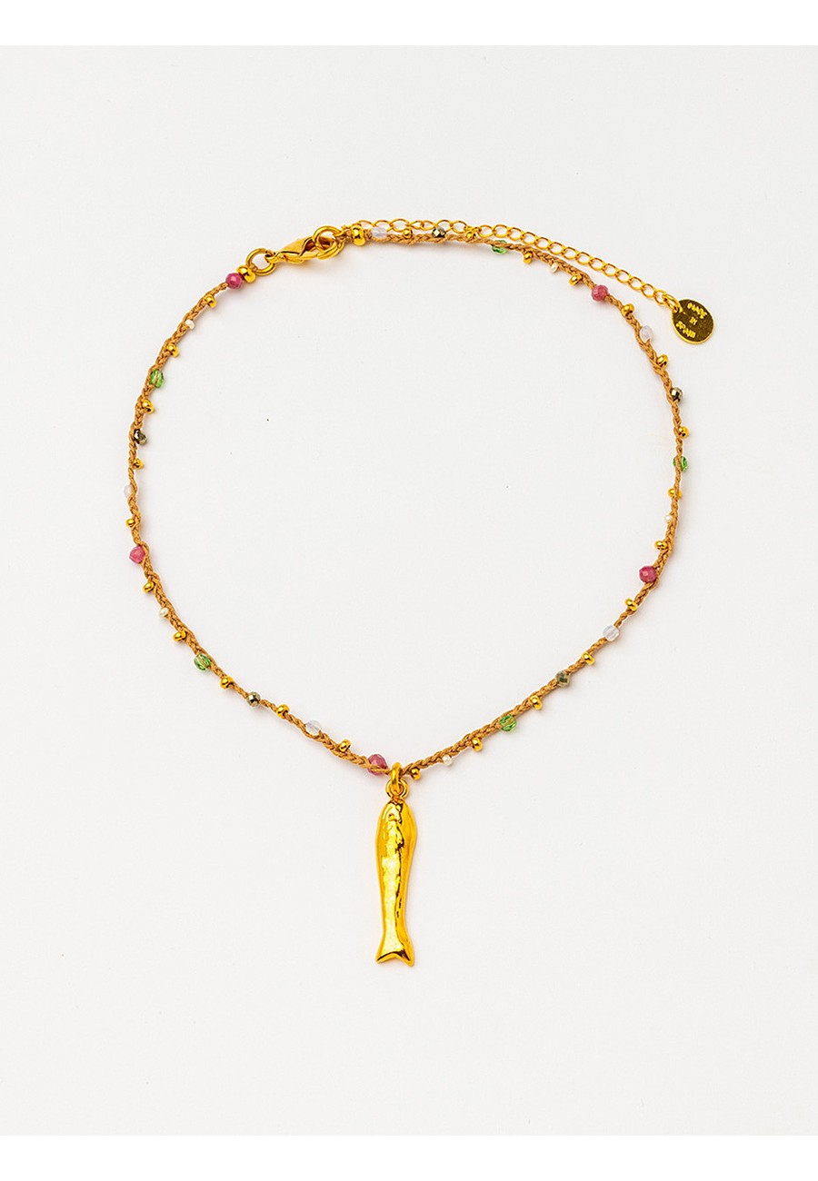 COLLAR CORTO TRENZADO A...